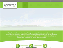 Tablet Screenshot of aemerge.com